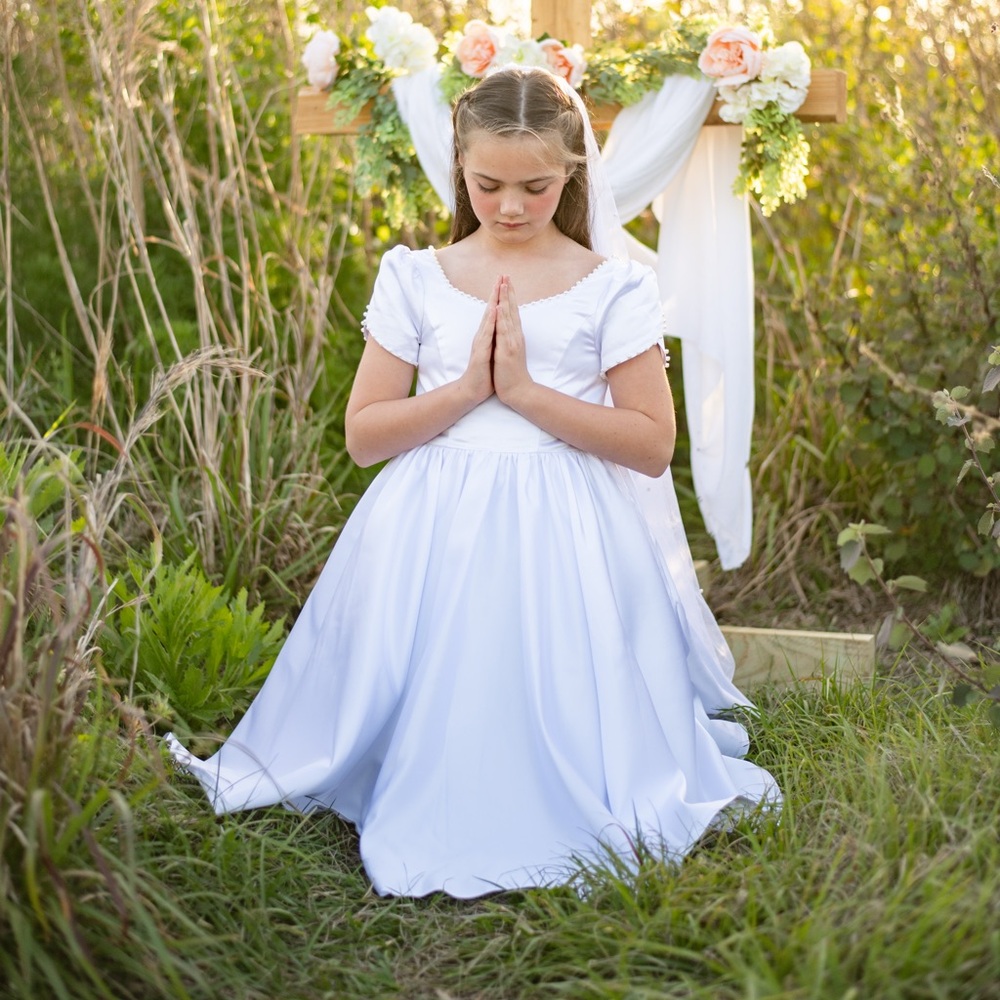 First communion or flower girl dress